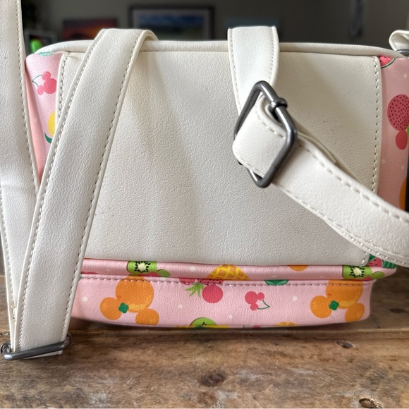 Loungefly Disney Mickey Mouse Ears Fruit All Over Print Figural Mini Backpack - Picture 6 of 9